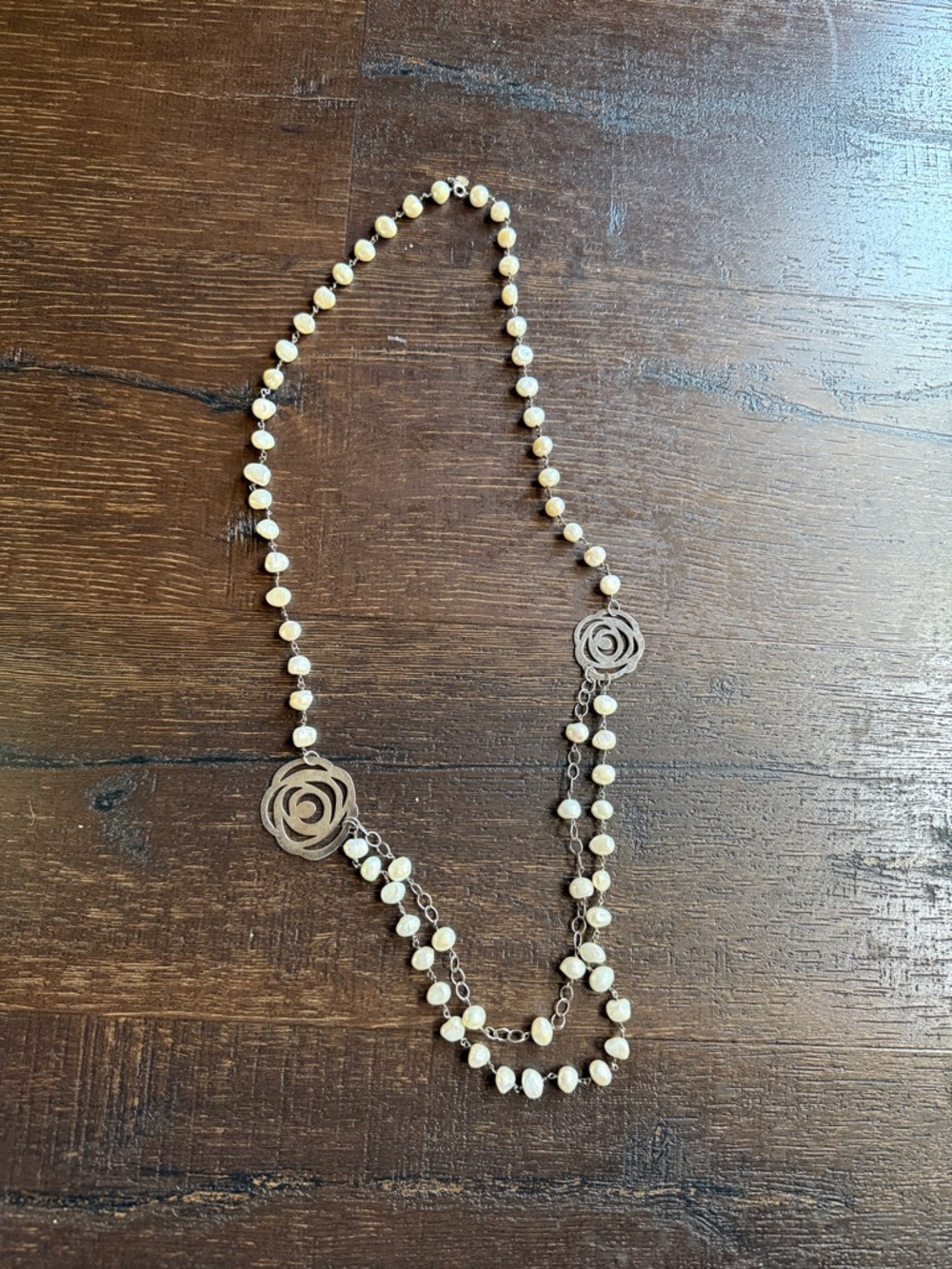 Tous Rosa De Abril Pearl Necklace.